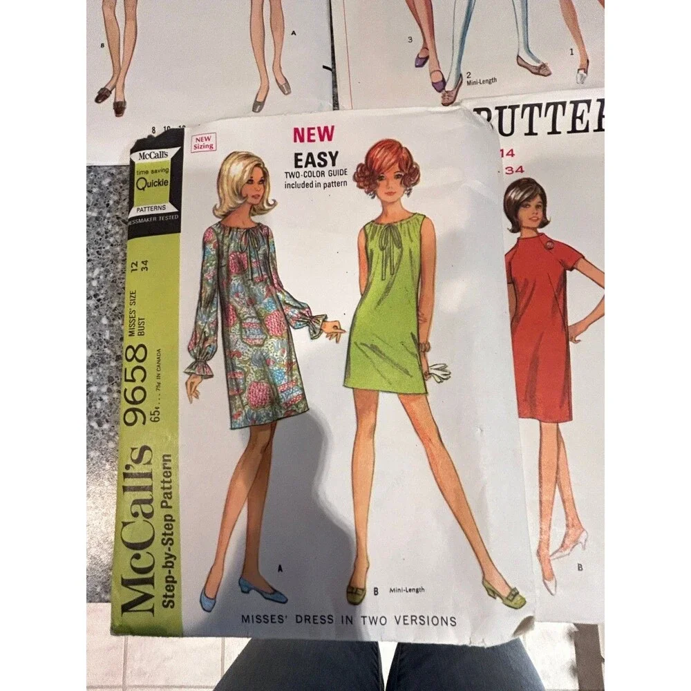 Lot of 17 Sewing Patterns Simplicity, Butterick,  McCalls ETC Uncut and Cut